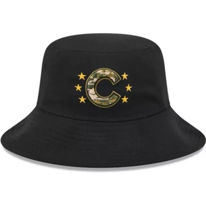 MLB Chicago Cubs 2024 Armed Forces Day Bucket Hat