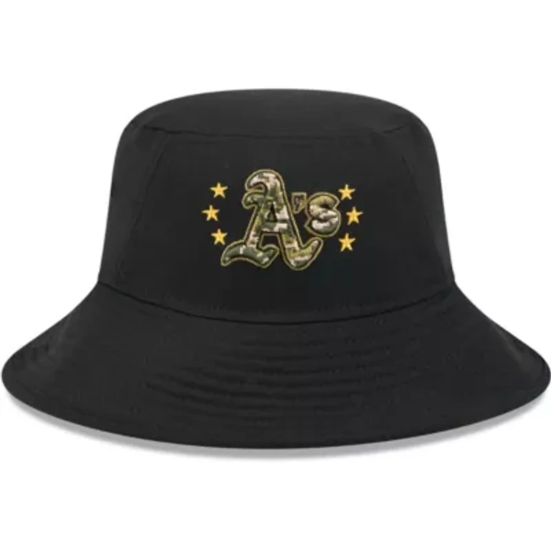 Oakland Athletics MLB Athletics 2024 Armed Forces Day Bucket Hat