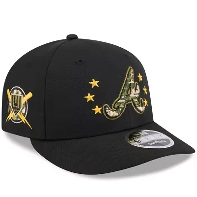 MLB Atlanta Braves 2024 Armed Forces Day Low 9FIFTY Snapback Hat