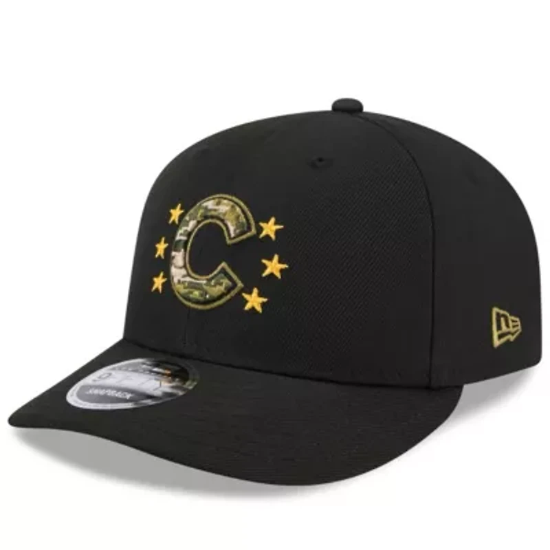 MLB Chicago Cubs 2024 Armed Forces Day Low 9FIFTY Snapback Hat