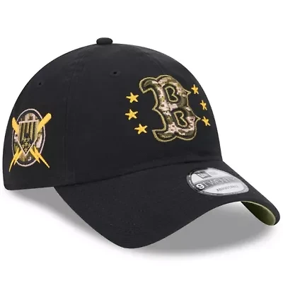 Boston Red Sox MLB Boston Sox 2024 Armed Forces Day 9TWENTY Adjustable Hat