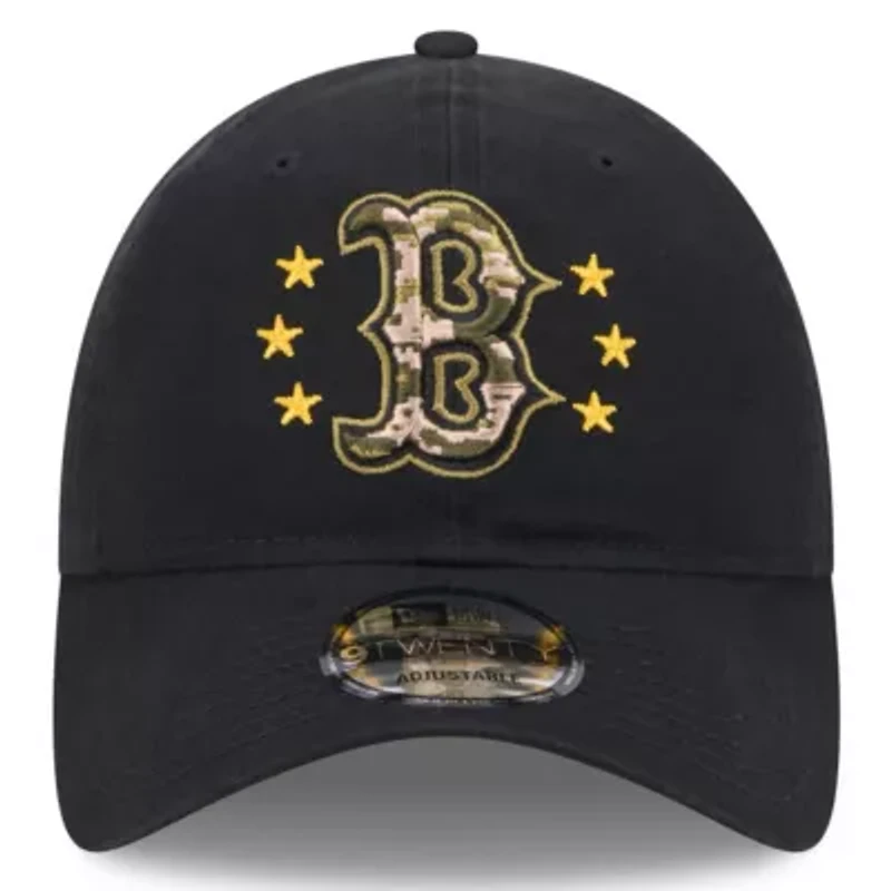 Boston Red Sox MLB Boston Sox 2024 Armed Forces Day 9TWENTY Adjustable Hat