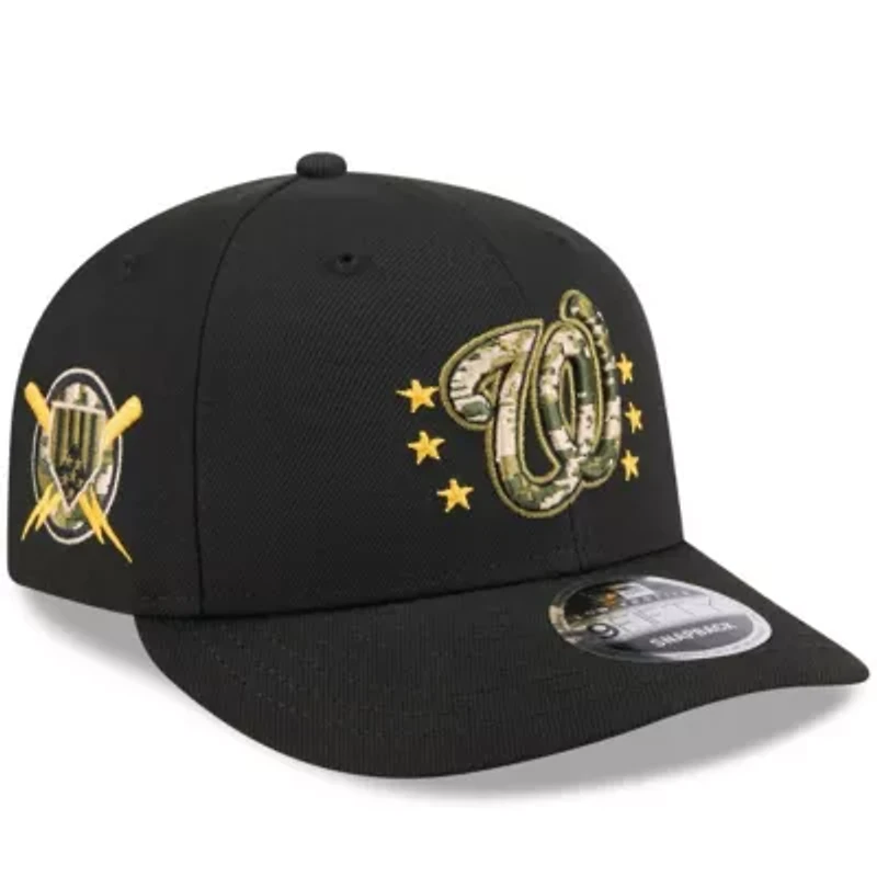 MLB Washington Nationals 2024 Armed Forces Day Low 9FIFTY Snapback Hat