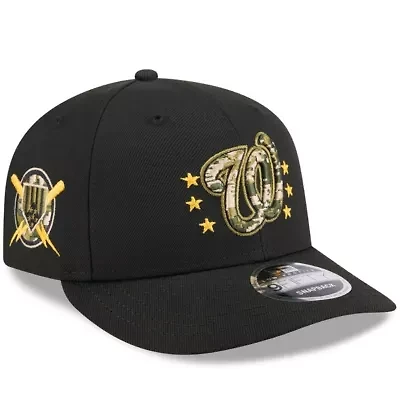 MLB Washington Nationals 2024 Armed Forces Day Low 9FIFTY Snapback Hat