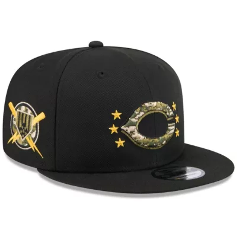 MLB Cincinnati Reds 2024 Armed Forces Day 9FIFTY Snapback Hat