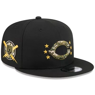 MLB Cincinnati Reds 2024 Armed Forces Day 9FIFTY Snapback Hat