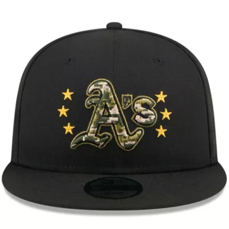 Oakland Athletics MLB Athletics 2024 Armed Forces Day 9FIFTY Snapback Hat