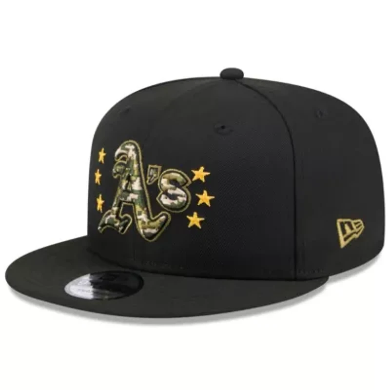 Oakland Athletics MLB Athletics 2024 Armed Forces Day 9FIFTY Snapback Hat