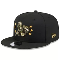 Oakland Athletics MLB Athletics 2024 Armed Forces Day 9FIFTY Snapback Hat