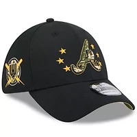 MLB Atlanta Braves 2024 Armed Forces Day 39THIRTY Flex Hat
