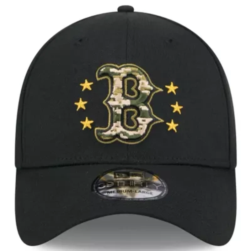 Boston Red Sox MLB 2024 Armed Forces Day 39THIRTY Flex Hat
