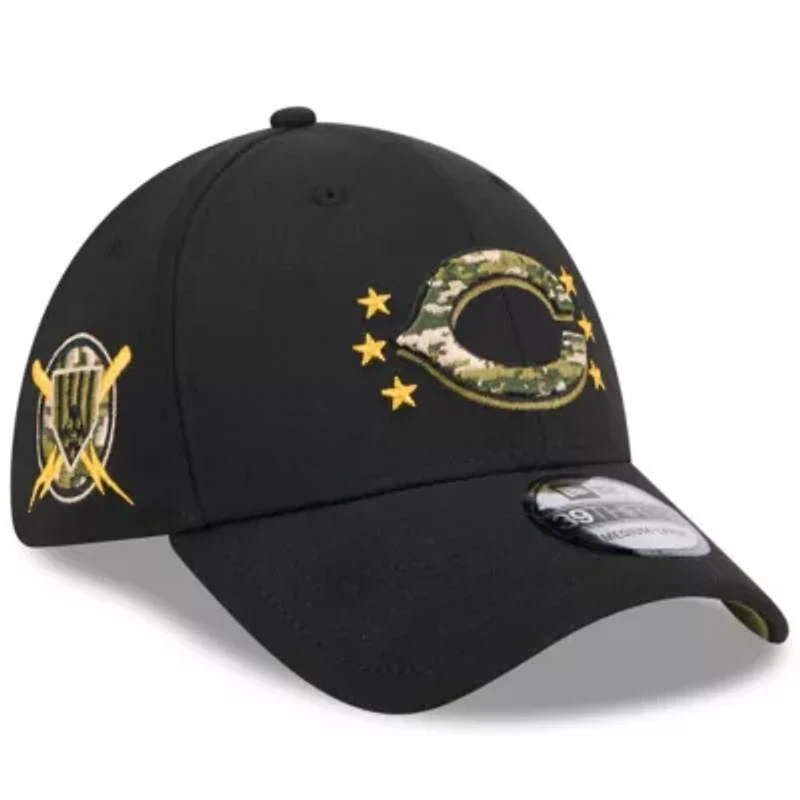 MLB Cincinnati Reds 2024 Armed Forces Day 39THIRTY Flex Hat