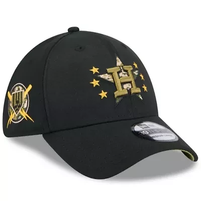 MLB Houston Astros 2024 Armed Forces Day 39THIRTY Flex Hat