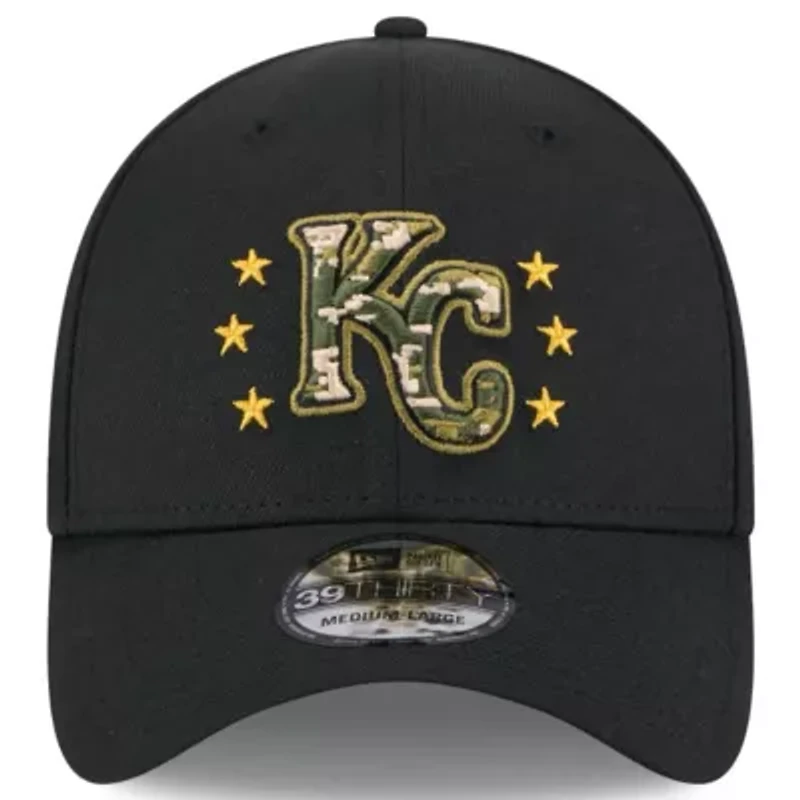 MLB Kansas City Royals 2024 Armed Forces Day 39THIRTY Flex Hat