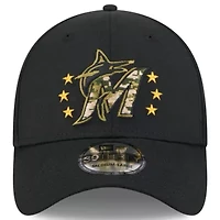 MLB Miami Marlins 2024 Armed Forces Day 39THIRTY Flex Hat