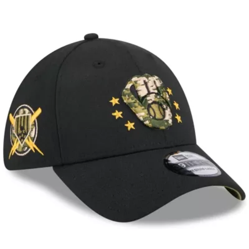 MLB Milwaukee Brewers 2024 Armed Forces Day 39THIRTY Flex Hat
