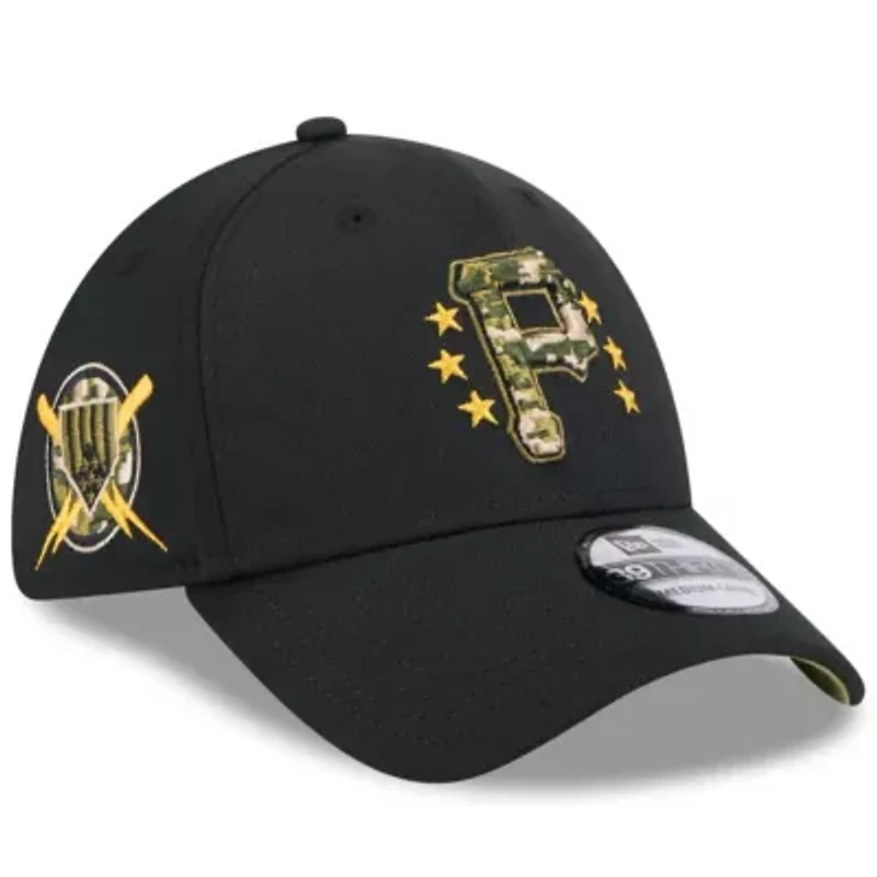MLB Pittsburgh Pirates 2024 Armed Forces Day 39THIRTY Flex Hat