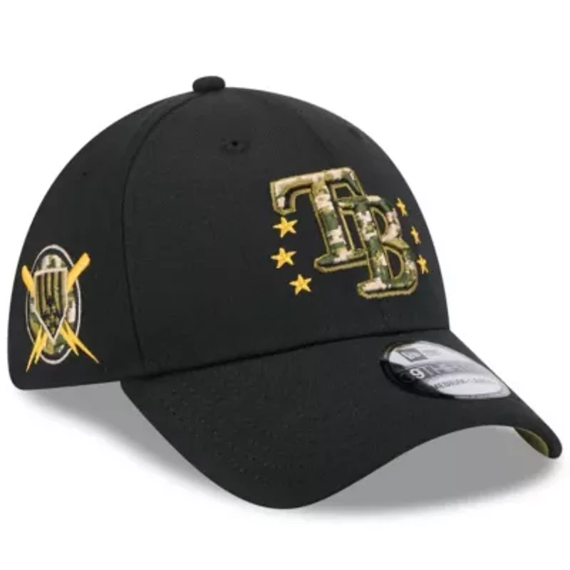 MLB Tampa Bay Rays 2024 Armed Forces Day 39THIRTY Flex Hat