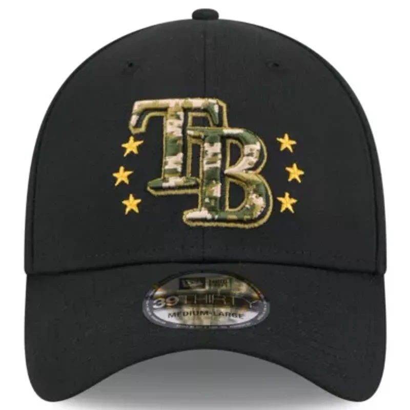 MLB Tampa Bay Rays 2024 Armed Forces Day 39THIRTY Flex Hat