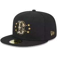 Boston Red Sox MLB 2024 Armed Forces Day On-Field 59FIFTY Fitted Hat