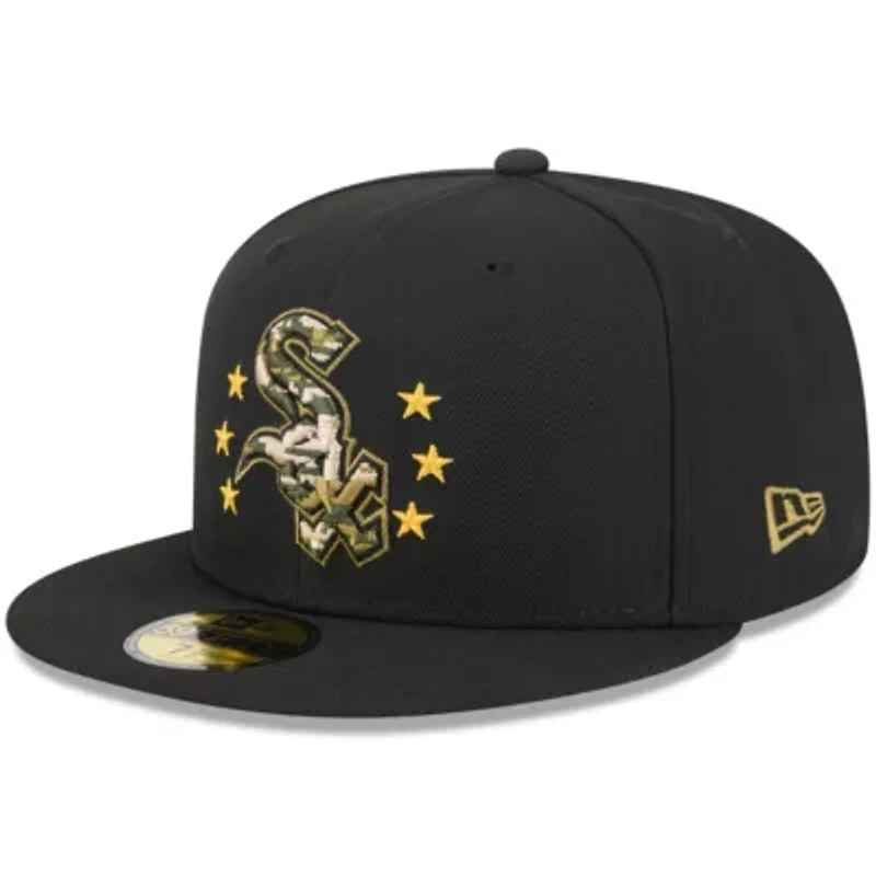 Chicago White Sox MLB 2024 Armed Forces Day On-Field 59FIFTY Fitted Hat