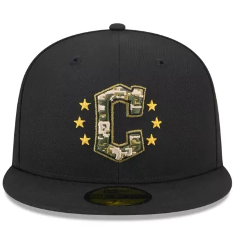 MLB Cleveland Guardians 2024 Armed Forces Day On-Field 59FIFTY Fitted Hat