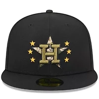 MLB Houston Astros 2024 Armed Forces Day On-Field 59FIFTY Fitted Hat