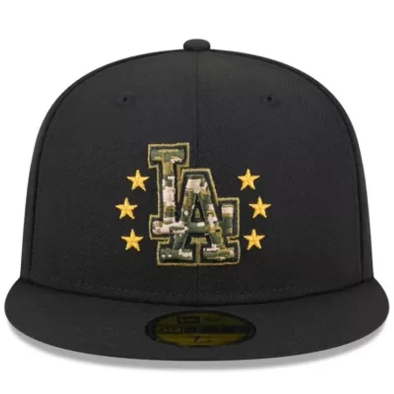 MLB Los Angeles Dodgers 2024 Armed Forces Day On-Field 59FIFTY Fitted Hat