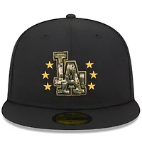 MLB Los Angeles Dodgers 2024 Armed Forces Day On-Field 59FIFTY Fitted Hat