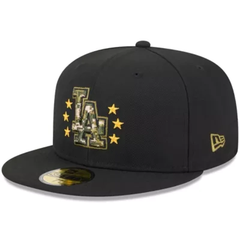 MLB Los Angeles Dodgers 2024 Armed Forces Day On-Field 59FIFTY Fitted Hat