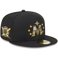 MLB Minnesota Twins 2024 Armed Forces Day On-Field 59FIFTY Fitted Hat