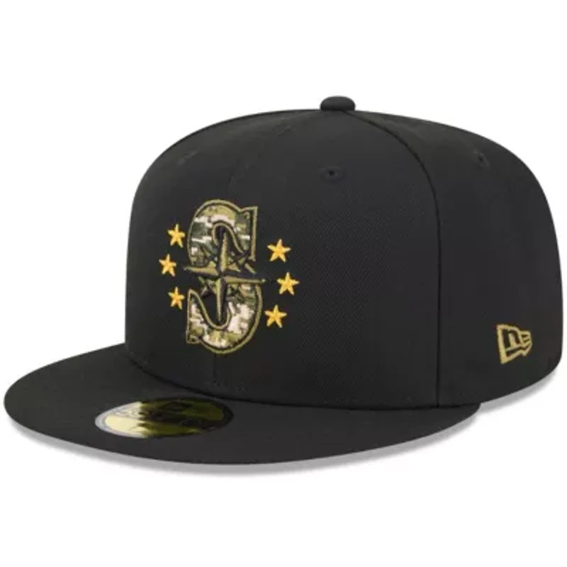 MLB Seattle Mariners 2024 Armed Forces Day On-Field 59FIFTY Fitted Hat