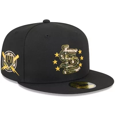 MLB St. Louis Cardinals 2024 Armed Forces Day On-Field 59FIFTY Fitted Hat