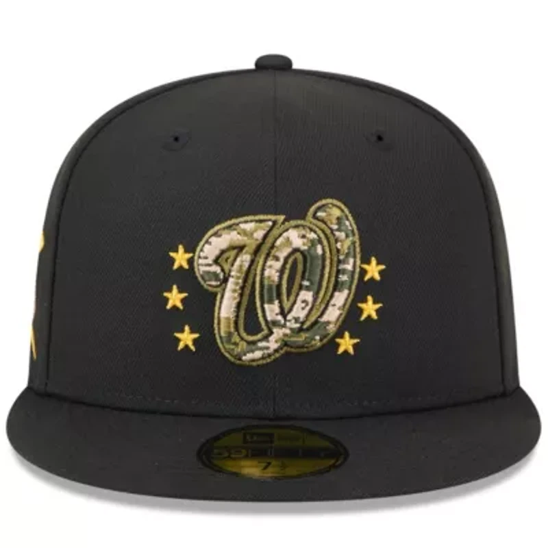 MLB Washington Nationals 2024 Armed Forces Day On-Field 59FIFTY Fitted Hat