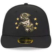 Chicago White Sox MLB 2024 Armed Forces Day Low 59FIFTY Fitted Hat