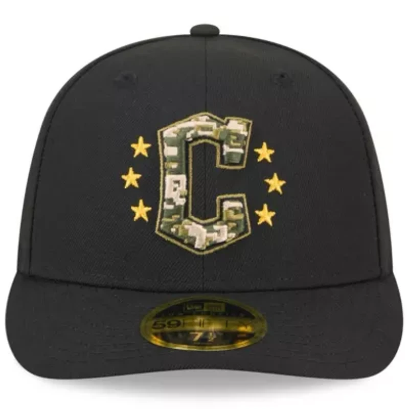 MLB Cleveland Guardians 2024 Armed Forces Day Low 59FIFTY Fitted Hat