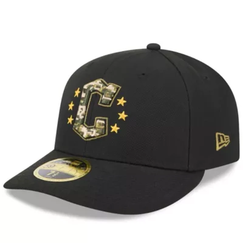 MLB Cleveland Guardians 2024 Armed Forces Day Low 59FIFTY Fitted Hat