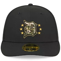 MLB Detroit Tigers 2024 Armed Forces Day Low 59FIFTY Fitted Hat