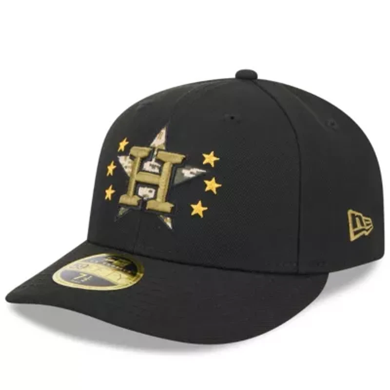 MLB Houston Astros 2024 Armed Forces Day Low 59FIFTY Fitted Hat