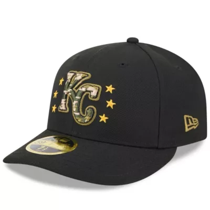 MLB Kansas City Royals 2024 Armed Forces Day Low 59FIFTY Fitted Hat
