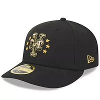 MLB New York Mets 2024 Armed Forces Day Low 59FIFTY Fitted Hat