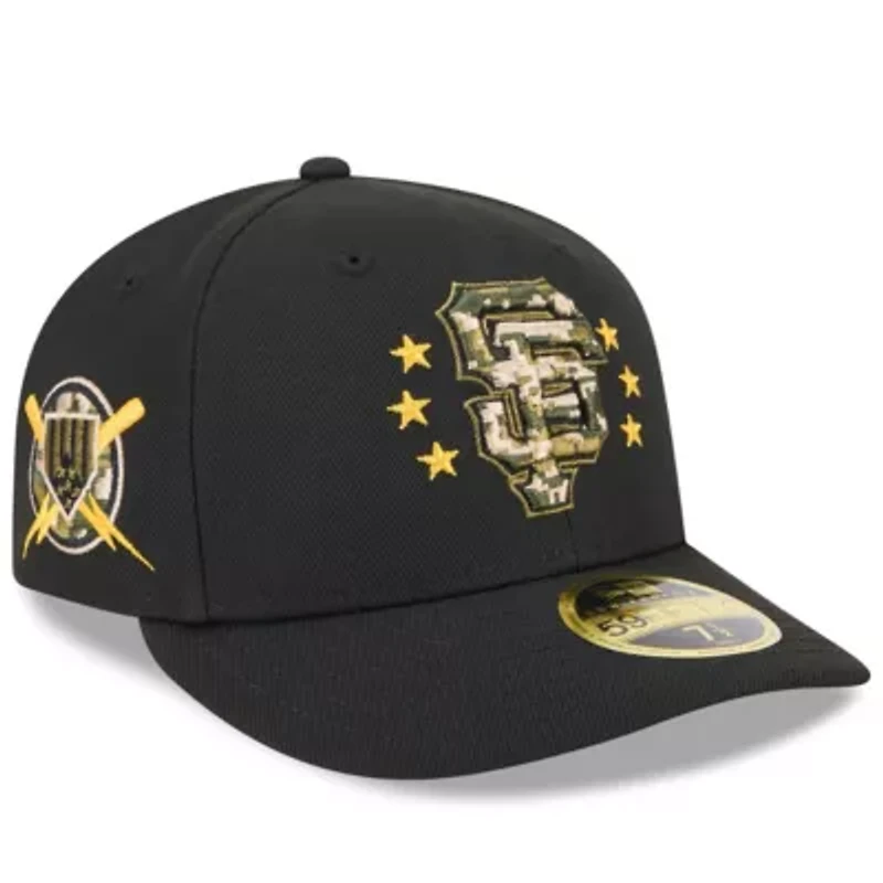MLB San Francisco Giants 2024 Armed Forces Day Low 59FIFTY Fitted Hat