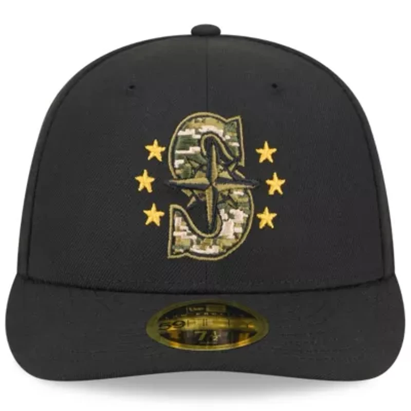 MLB Seattle Mariners 2024 Armed Forces Day Low 59FIFTY Fitted Hat