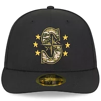 MLB Seattle Mariners 2024 Armed Forces Day Low 59FIFTY Fitted Hat