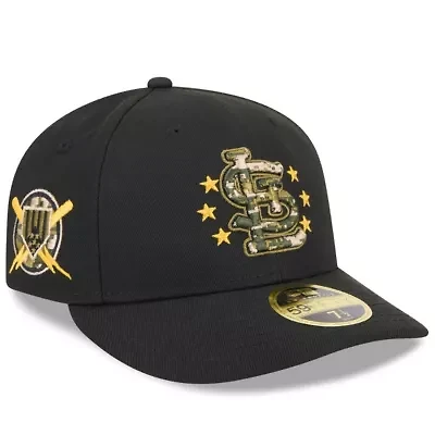 MLB St. Louis Cardinals 2024 Armed Forces Day Low 59FIFTY Fitted Hat