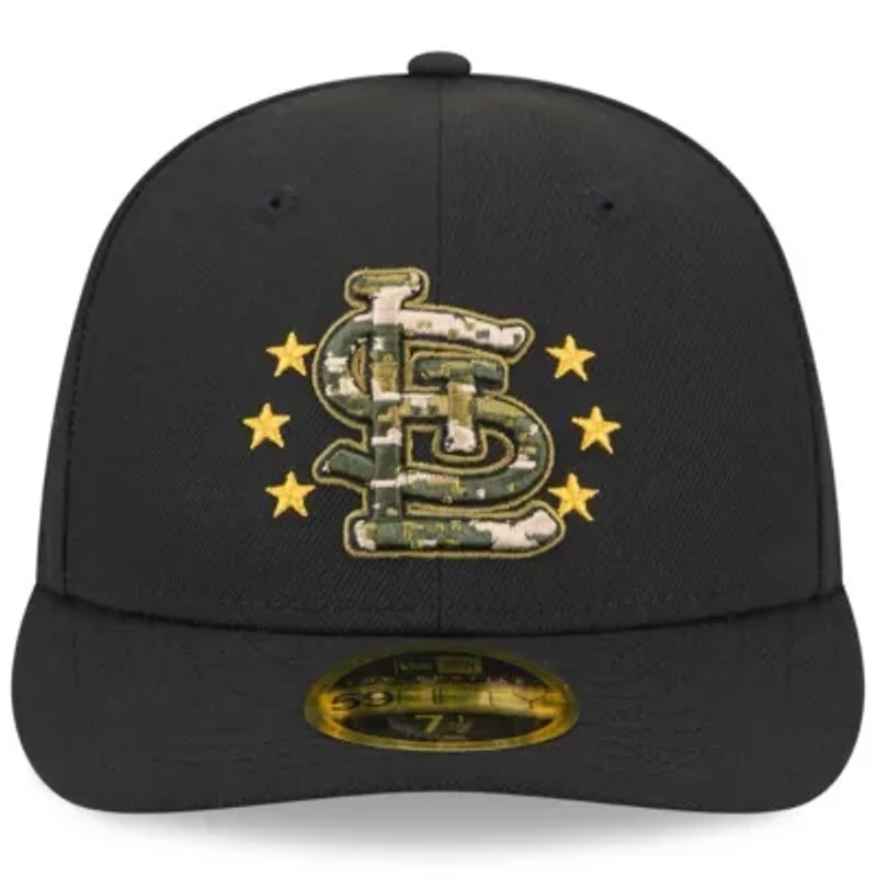 MLB St. Louis Cardinals 2024 Armed Forces Day Low 59FIFTY Fitted Hat