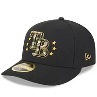 MLB Tampa Bay Rays 2024 Armed Forces Day Low 59FIFTY Fitted Hat