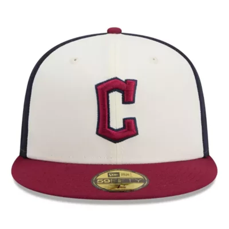 MLB White/Red Cleveland Guardians 2024 City Connect 59FIFTY Fitted Hat