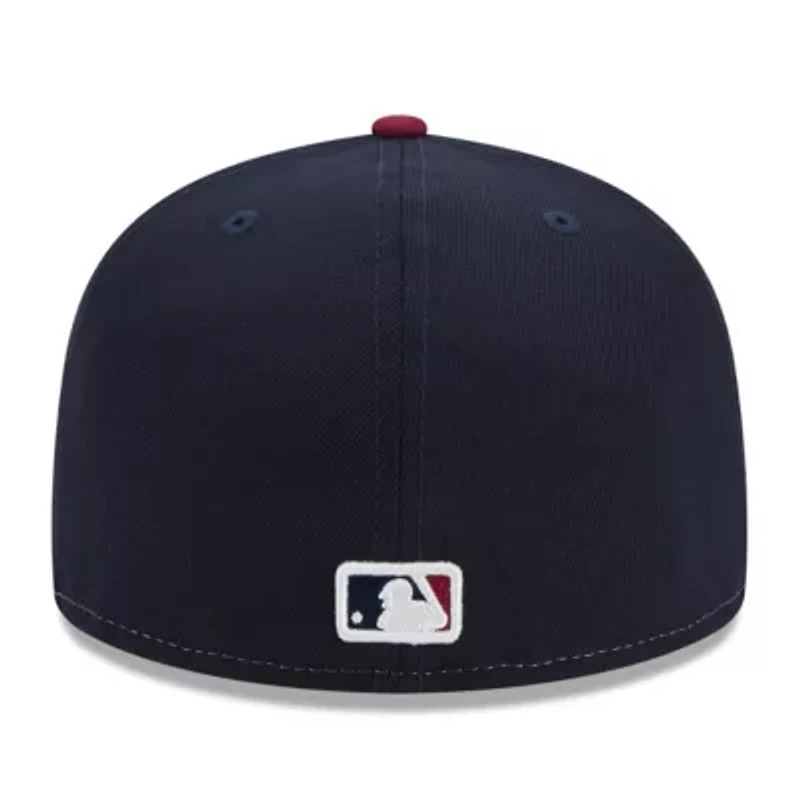 MLB White/Red Cleveland Guardians 2024 City Connect 59FIFTY Fitted Hat