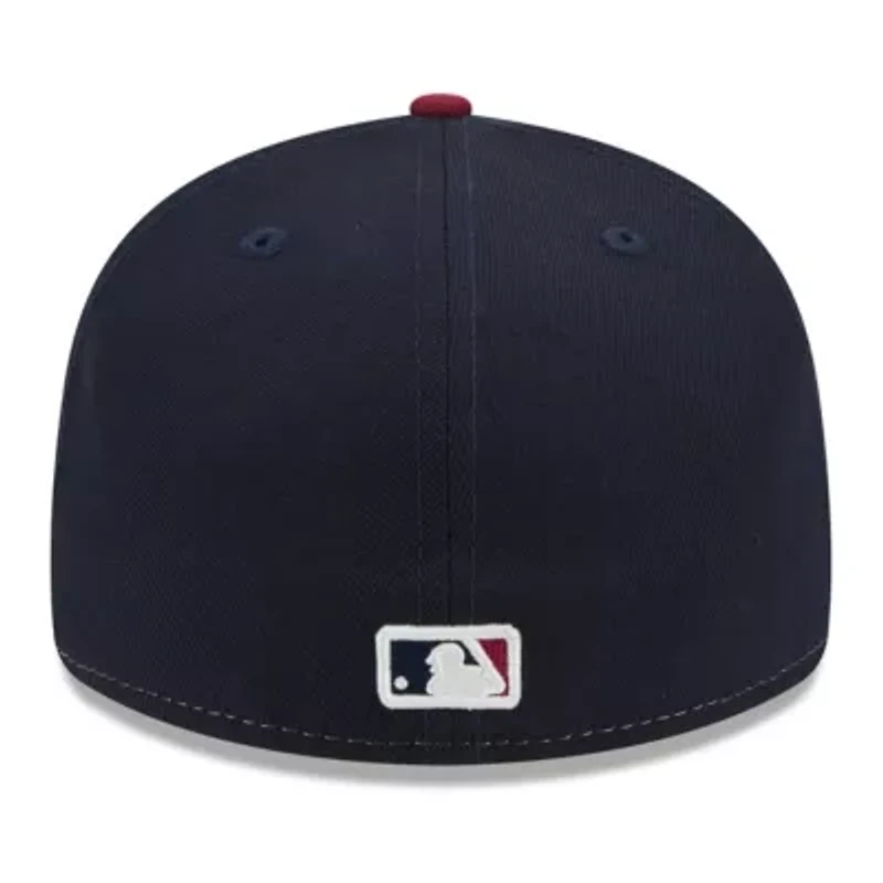 MLB White/Red Cleveland Guardians 2024 City Connect Low 59FIFTY Fitted Hat